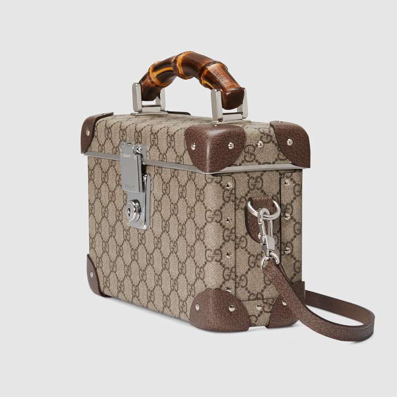 Gucci Globe-Trotter GG Beauty Case Shoulder Bag 588351